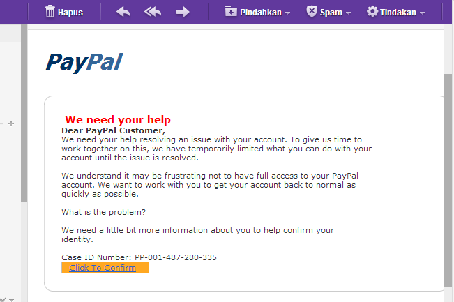 Hacker PayPal 