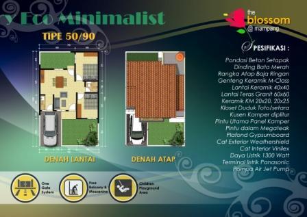 RUMAH DIJUAL: The Blossom@Mampang Depok