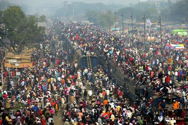 Suasana Mudik di Bangladesh Lebih Parah Dari Indonesia