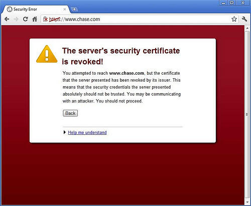 &#91;Help&#93; The Server's Security Certificate is Revoked...??? &#91;Urgent&#93;