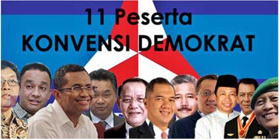 Ini Dia &quot;Kesebelasan&quot; Peserta Konvensi Demokrat