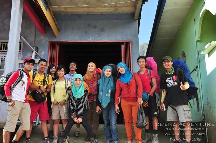 Pesona Di-Hyang (Dieng) dari pucuk Gn. Prahu