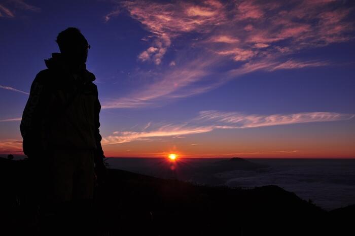Pesona Di-Hyang (Dieng) dari pucuk Gn. Prahu
