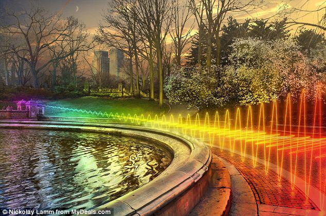 WiFi, Begini Tampilannya dalam Visualisasi Penuh Warna, karya seniman dan pakar NASA