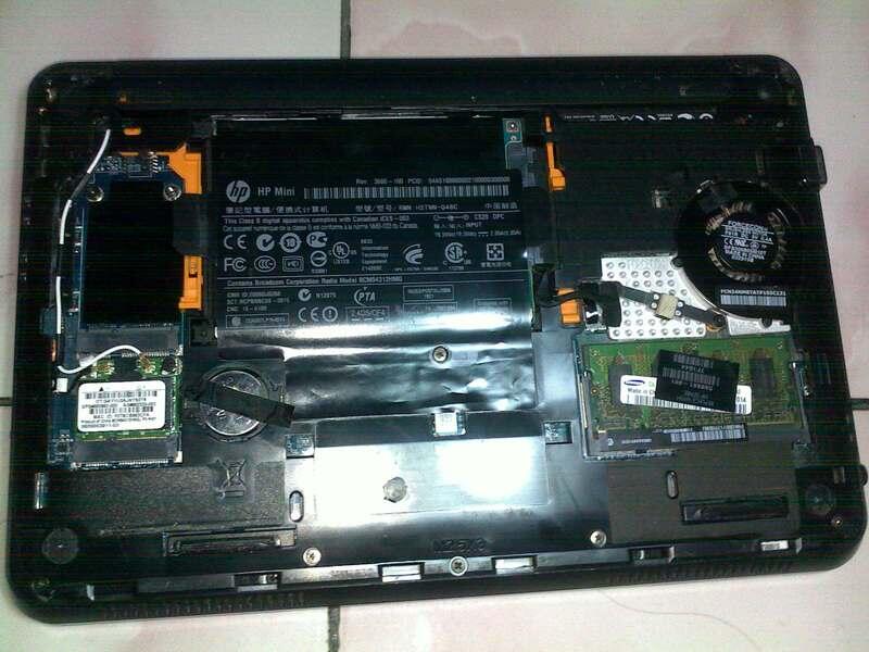 Casing, Lcd, Touchpad Dan Speaker Hp Mini 210-1014tu