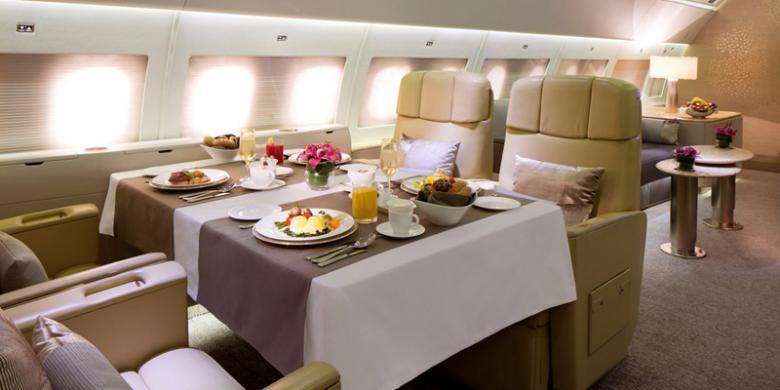 Pesawat Jet Mewah Emirates (Luxury Private Jet)