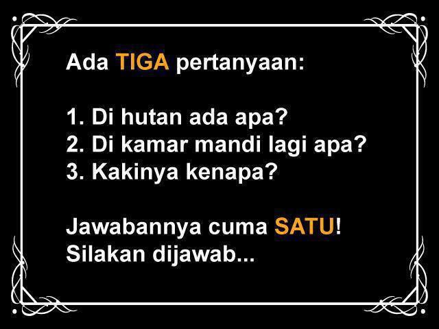 &#91;ISENG&#93; First Answer, 1 Cendol