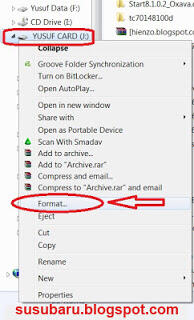Tips Cara Memperbaiki Memory Card (MMC) Rusak 