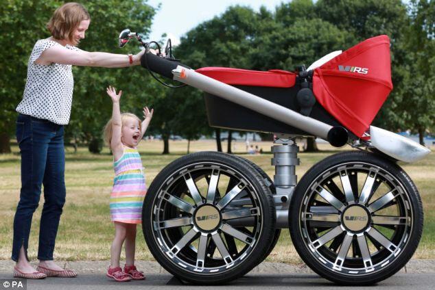 Ini Dia Kereta Bayi Paling Gahar, Lengkap Dengan Pelek 20 Inch