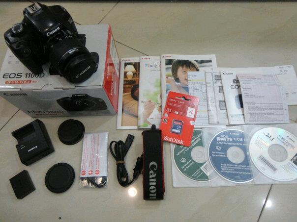 Canon 1100D Kit Fullset