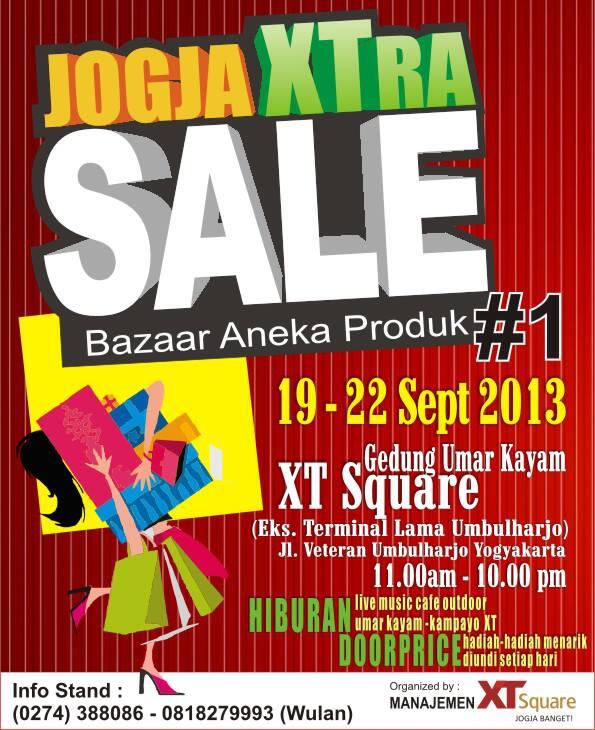 &#91;EVENT&#93; JogjaXTra Sale Bazaar Aneka Produk Seri 1