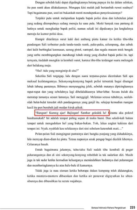 Kata &quot;Bangsat&quot; Ditemukan dalam Buku Bahasa Indonesia SMP, KURIKULUM 2013 KELAS VII 