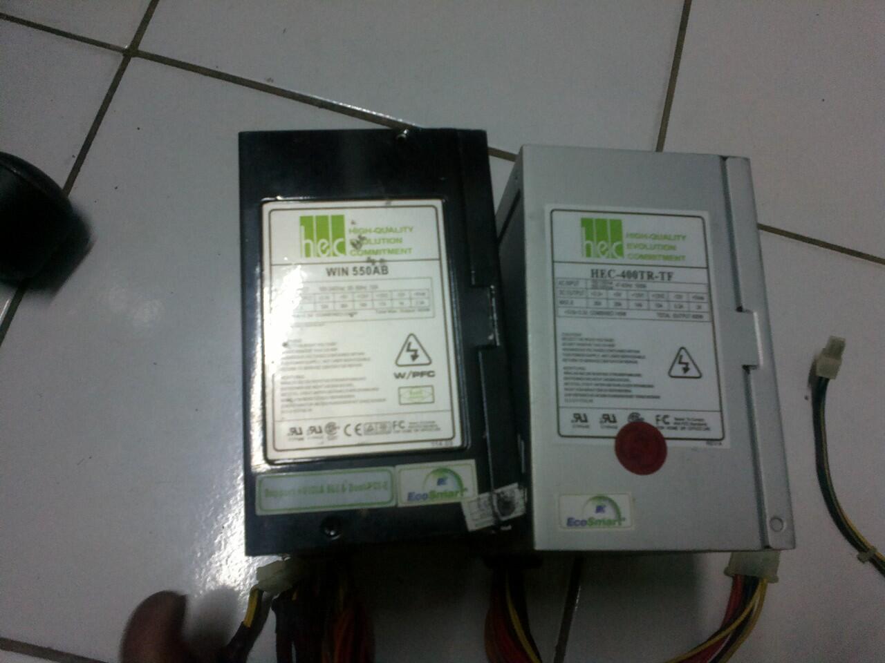 PSU HEC 400WATT DAN 550WATT