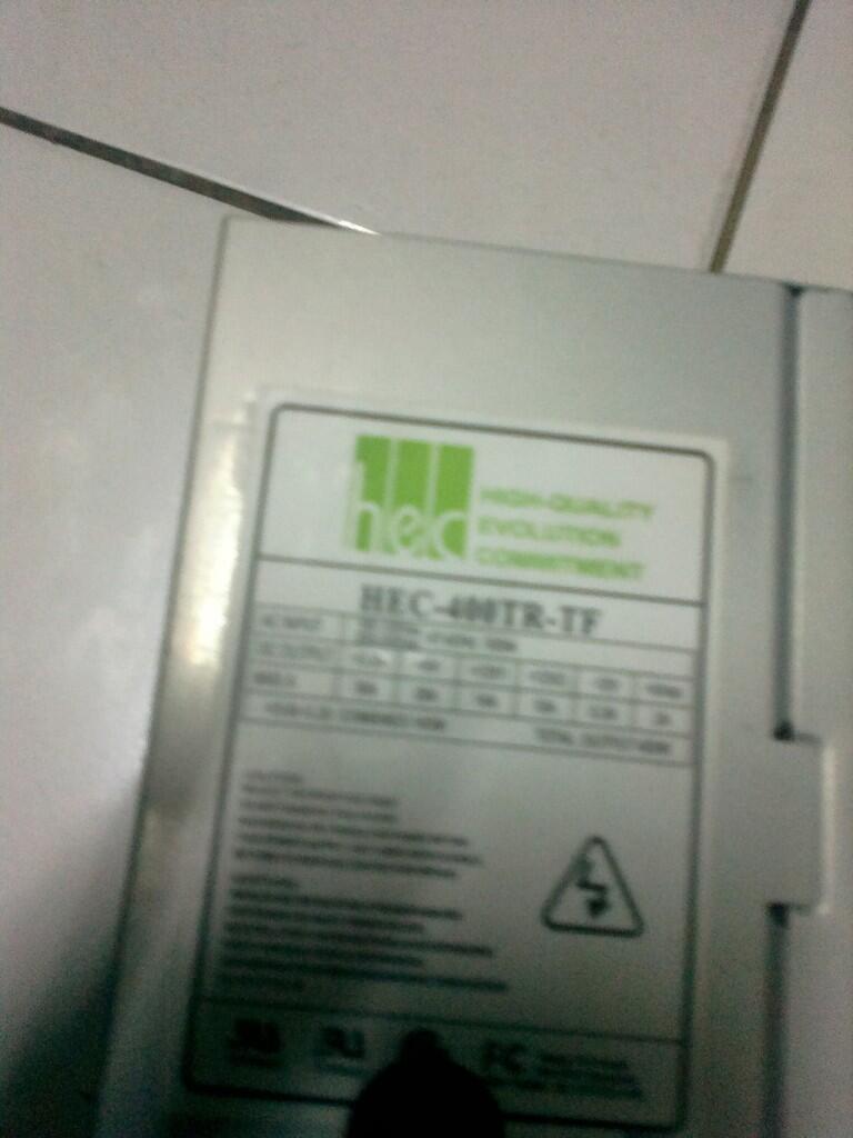 PSU HEC 400WATT DAN 550WATT