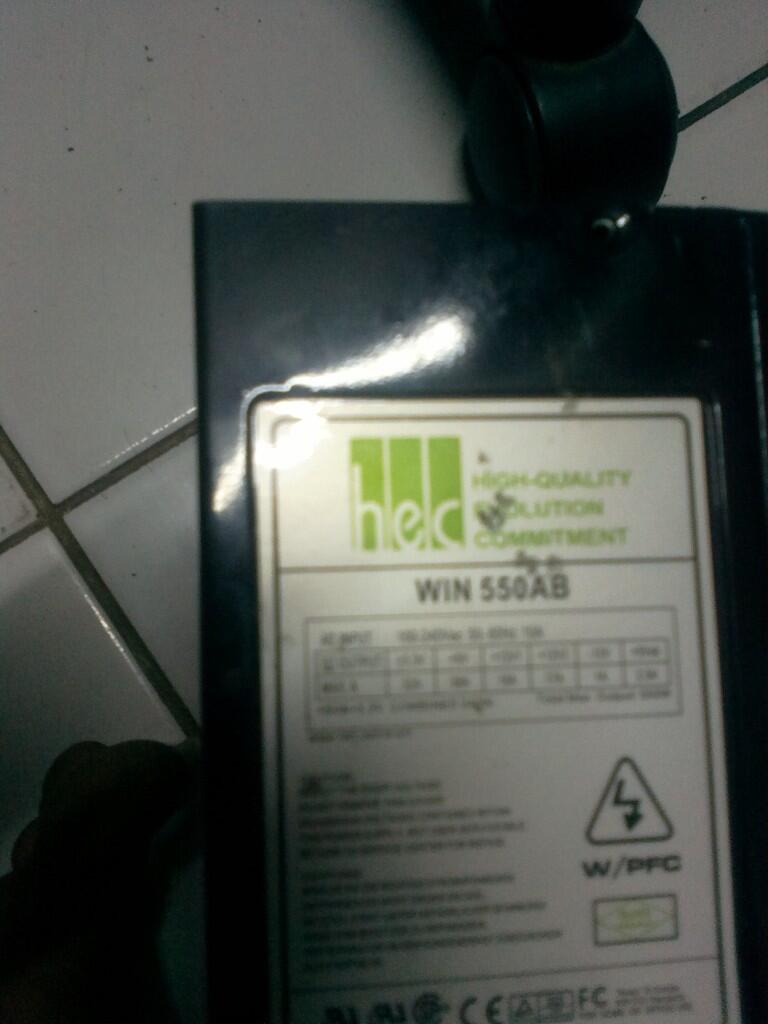 PSU HEC 400WATT DAN 550WATT
