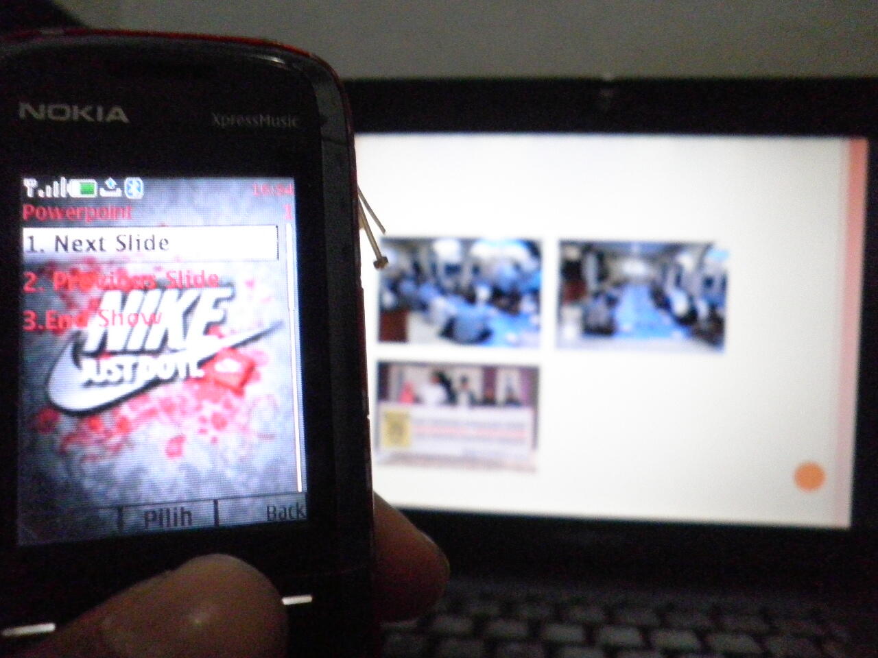 Menjadikan Handphone Sebagai Remote Untuk Komputer via Bluetooth