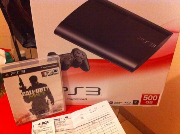 PS 3 super slim 500GB for sale!