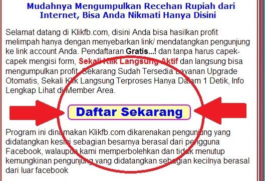 Hanya Klik Daftar (GRATIS) = CENDOL