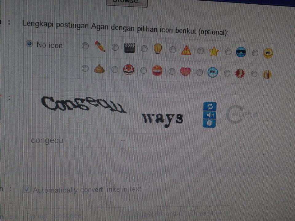 captcha nya ngeselin bangt gan..!!!!