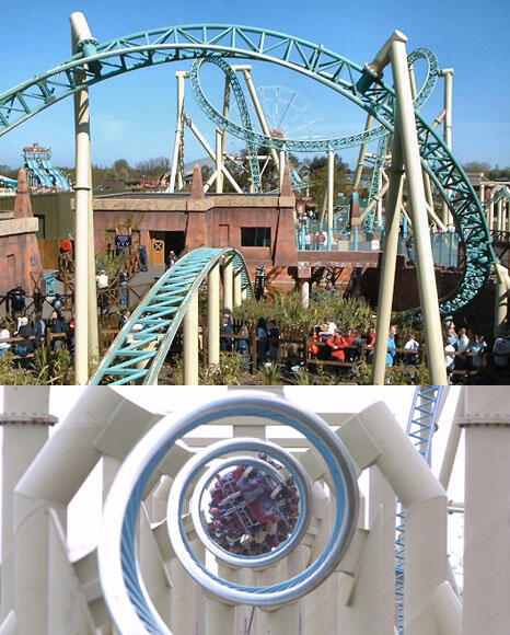 7 Rollercoaster terextreme didunia