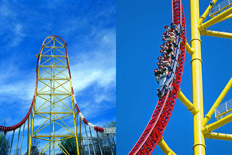 7 Rollercoaster terextreme didunia