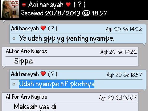 TESTIMONIAL DARI BUYER 4LFOR
