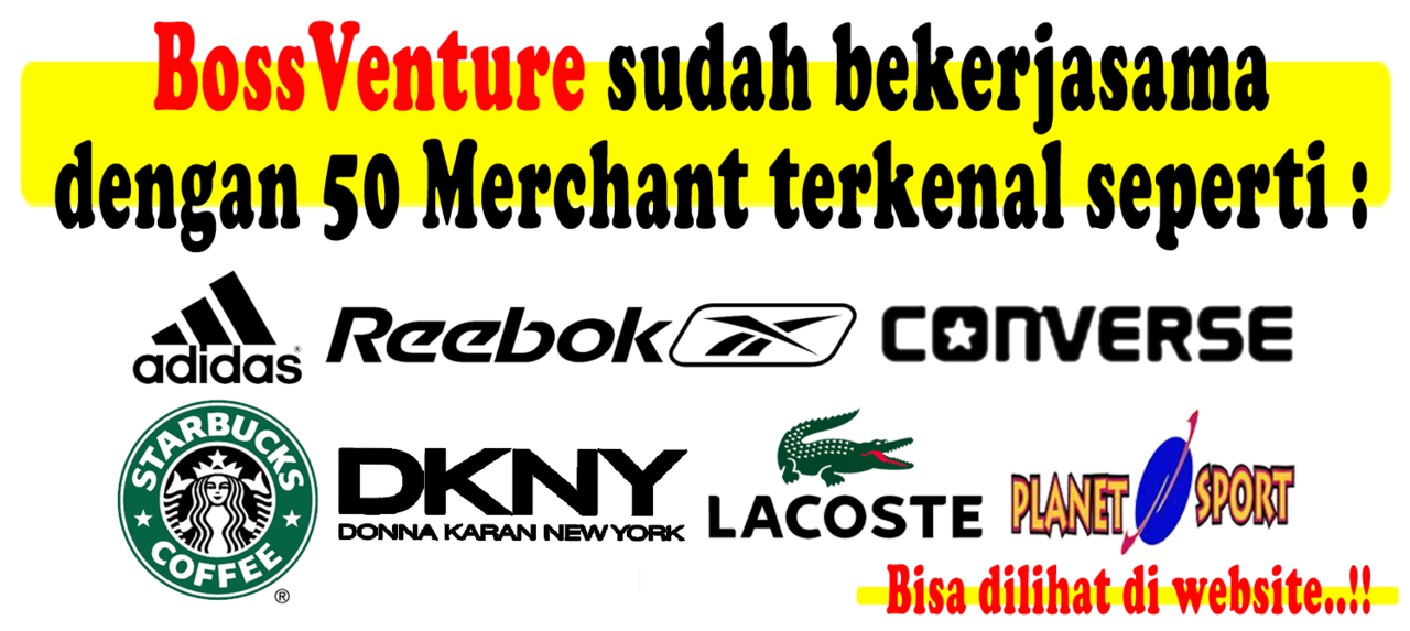 BossVenture | Bisnis Real &amp; Legal | Franchise Toko Online Internasional