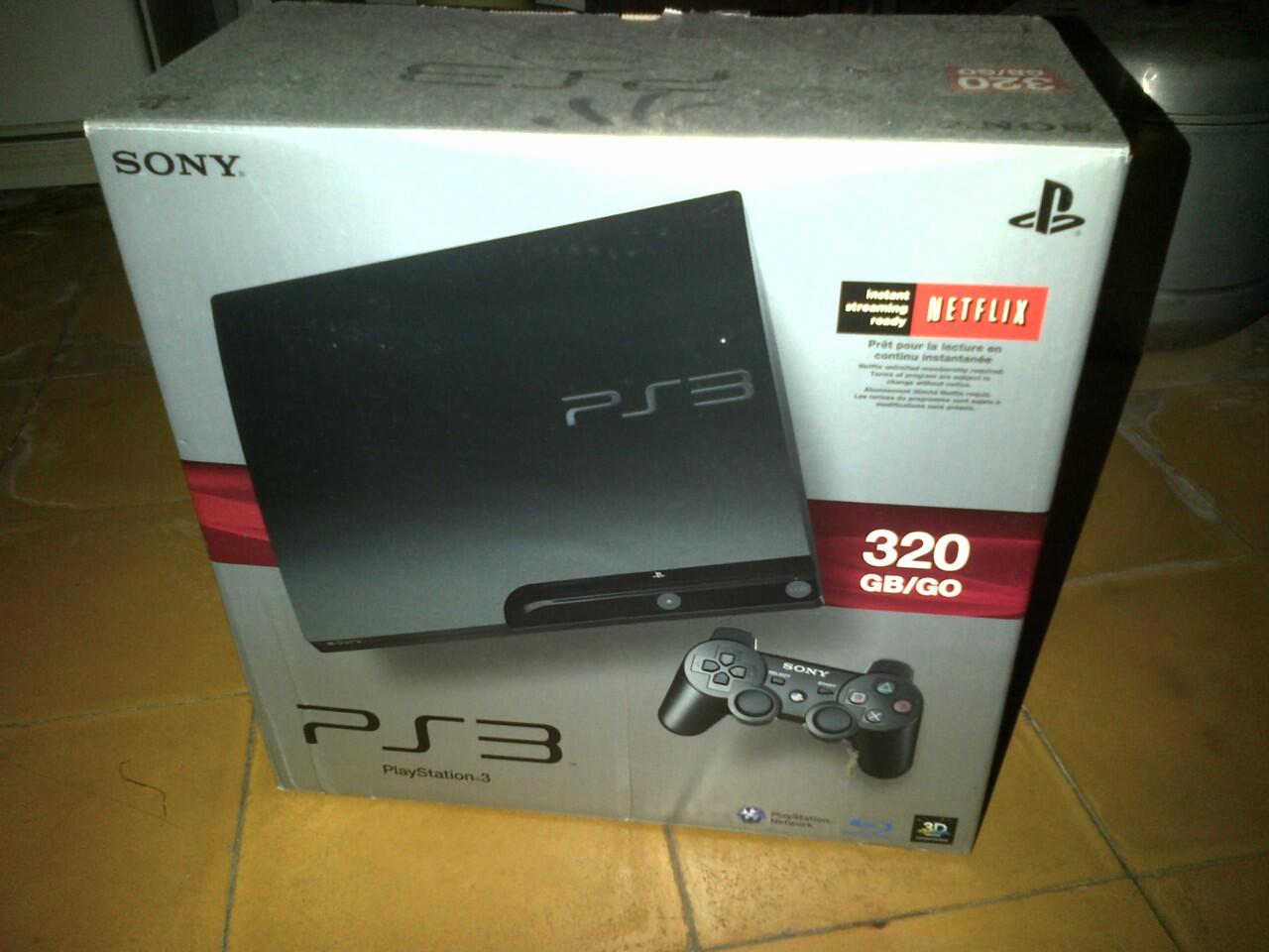 PS3 Slim 320GB Non-Jailbreak