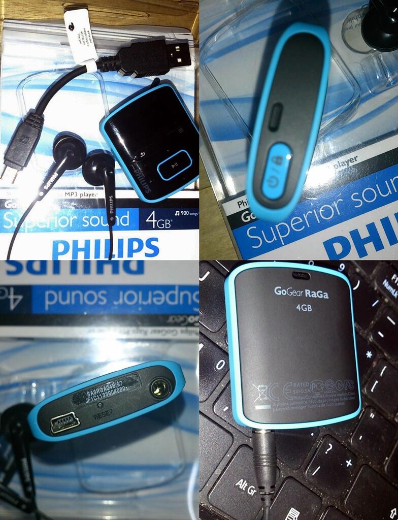 MP3 Player Philips Go Gear Raga 4GB
