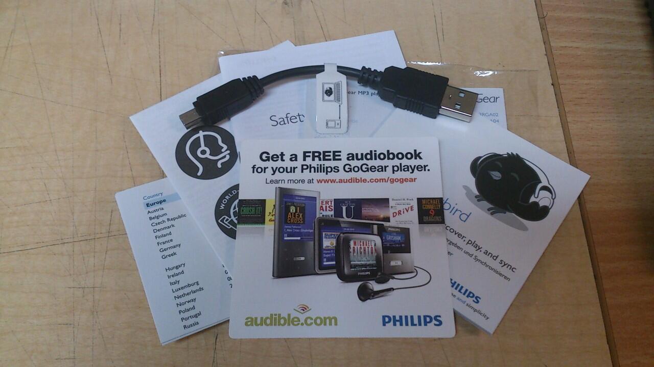 MP3 Player Philips Go Gear Raga 4GB