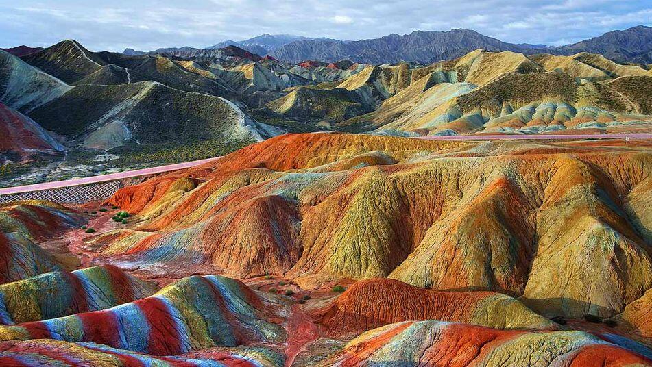 Zhangye Danxia Landform Geological Park, Lukisan Indah dari Tuhan