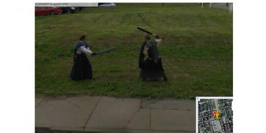 KEJADIAN UNIK yang tertangkap Google Street View