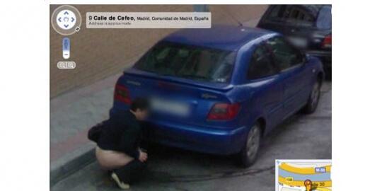 KEJADIAN UNIK yang tertangkap Google Street View