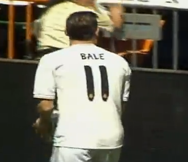 RESMI: Gareth Bale memakai jersey Real Madrid no 11. 
