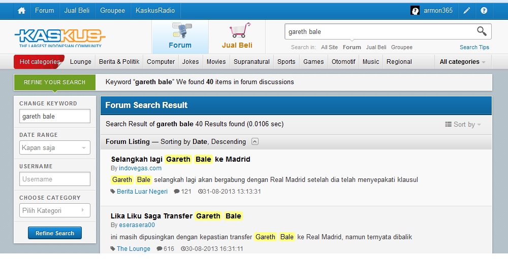 [NO HOAX] Gareth Bale ke Real Madrid gan