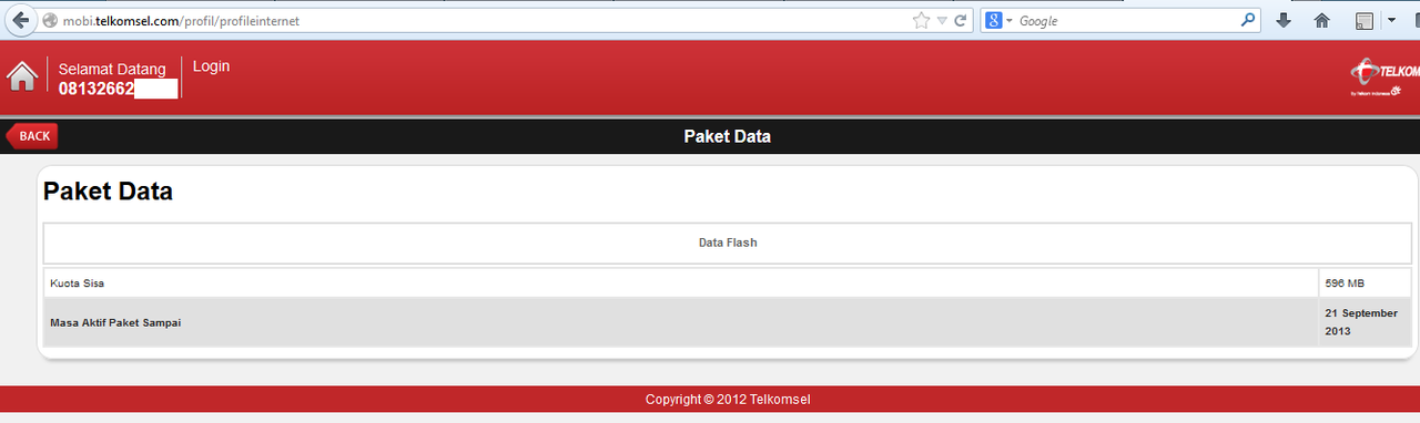 Telkomsel provider dengan aturan masa aktif paket yang aneh