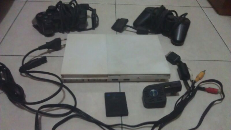 PS2 slim putih serie 90006