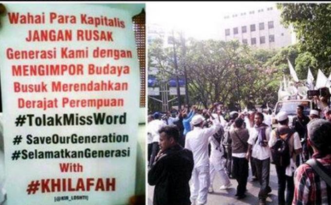 (Ngakak) Ternyata yang Ditentang Miss Word, bukan Miss World