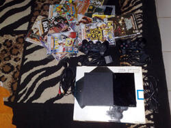 Ps 2 slim 90001 CB lengkap mulus like new jarang pakai gan