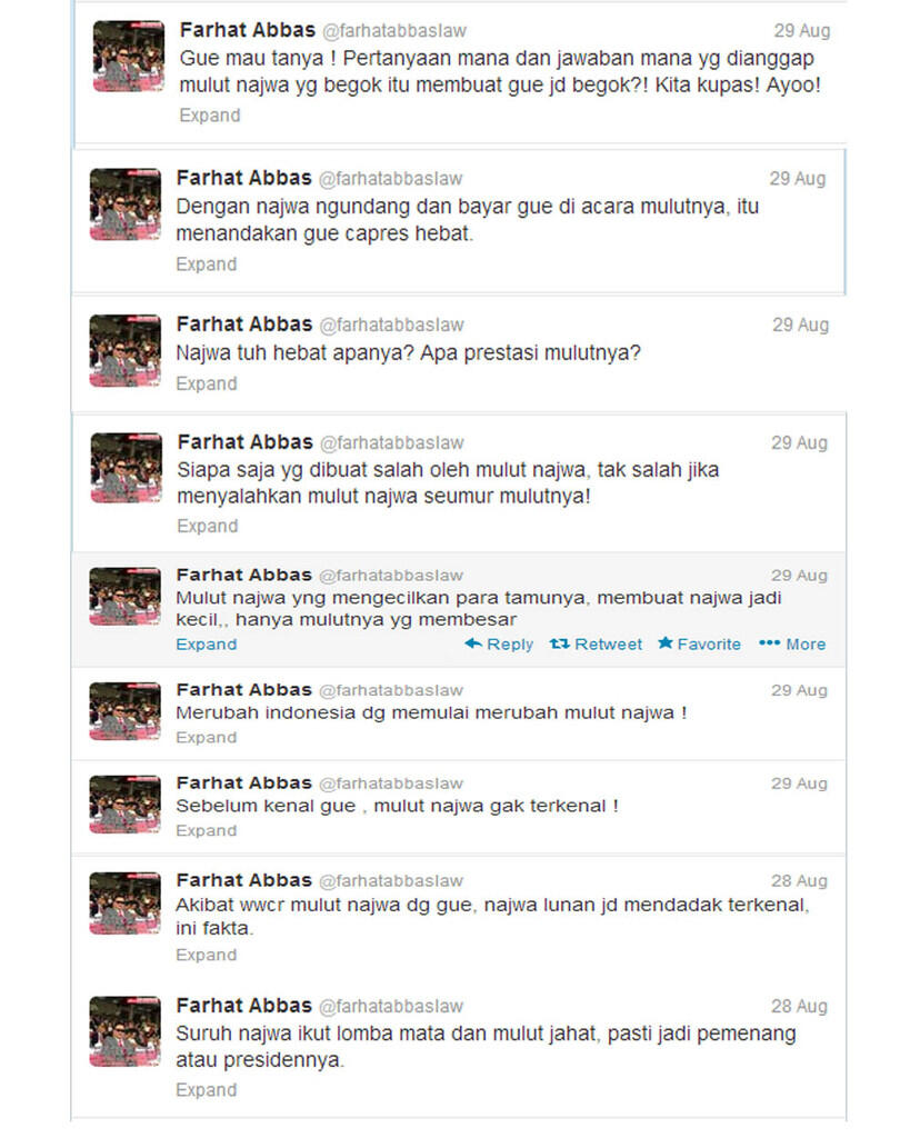 Posting Apa Klo Agan Bisa Hack Twitter Farhat Abbas??