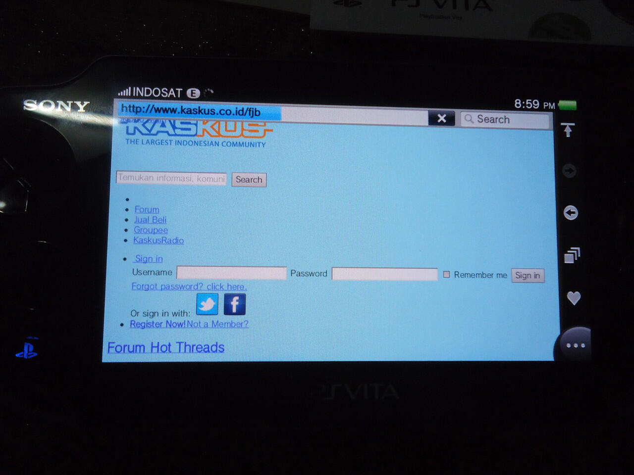 PS Vita 3g/wifi 16 gb mantap