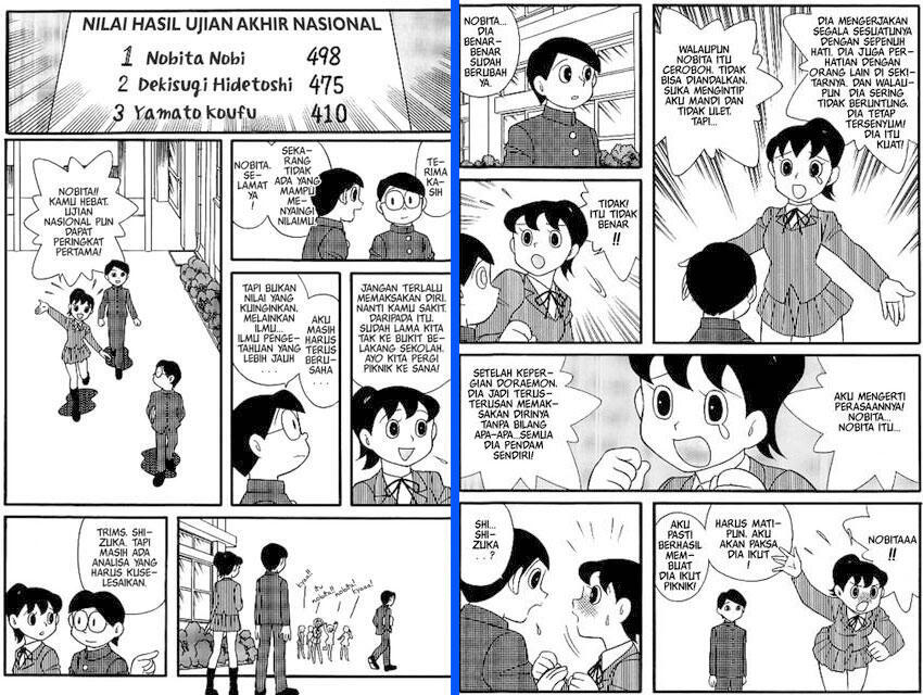Yuk intip cerita komik terakhir Doraemon, Sangat mengharukan!