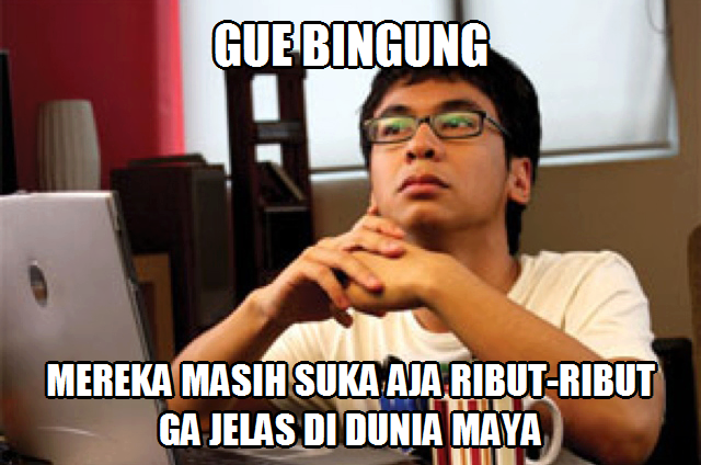 cara biar nyolot sama orang di fb :v