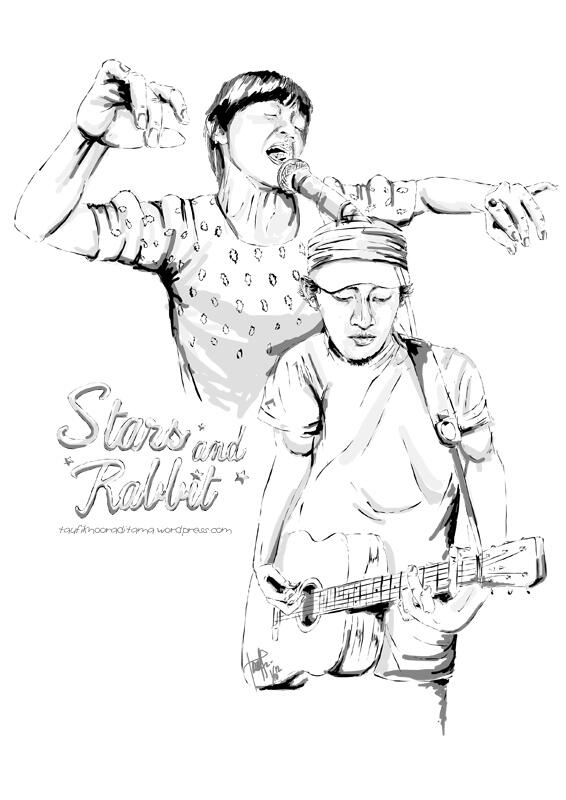 Stars and Rabbit (Indonesian Folk Music Duo, dengan vokal yg unik)