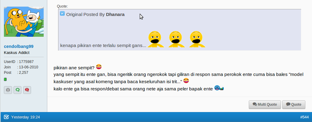 Ternyata tidak semua KASKUSER itu cerdas gans...!!! &#91;with bukti gans&#93;