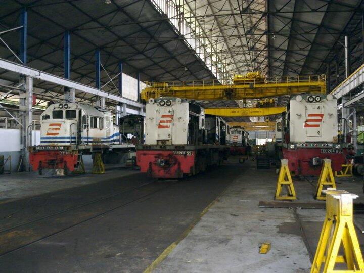 &#91;B&#93;Tour Ke Balai Yasa Pengok ( Bengkel Kereta Api di Yogyakarta indonesia )&#91;/B&#93;