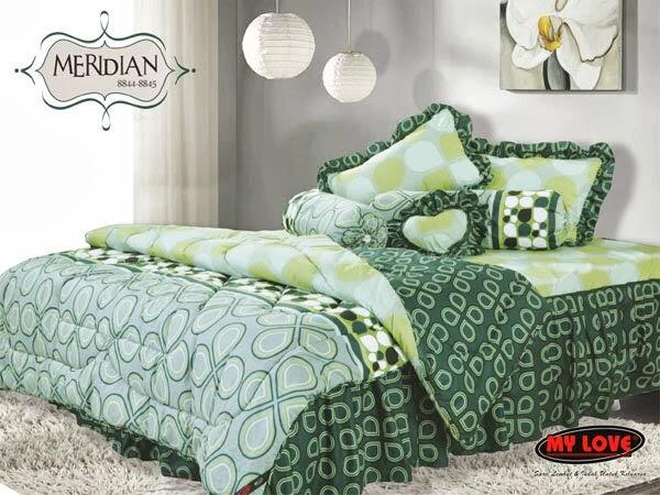 SPREI MY LOVE DOUBLE BED MODEL TERBARU BAGUS TERIMA COD (MALANG)