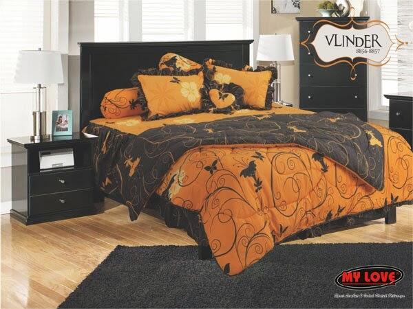 SPREI MY LOVE DOUBLE BED MODEL TERBARU BAGUS TERIMA COD (MALANG)