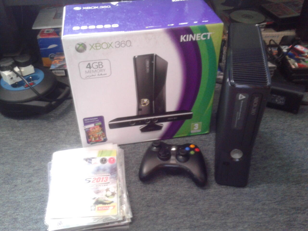 Xbox 360 Slim 4GB Fullset, BU...!!!! alias Barang Uoookeee