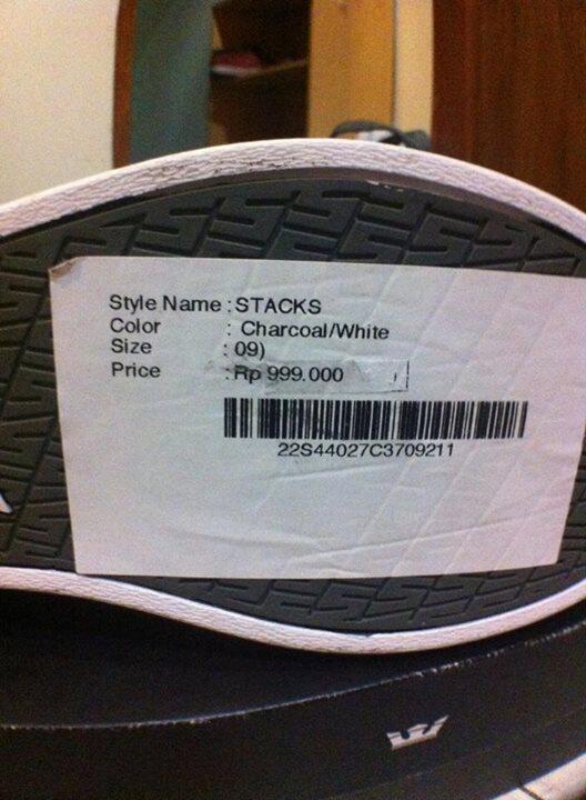 WTS Shoes SUPRA "Stacks" signature Terry Kennedy size 9